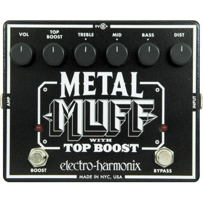 Electro-Harmonix	METAL MUFF WITH TOP BOOST
